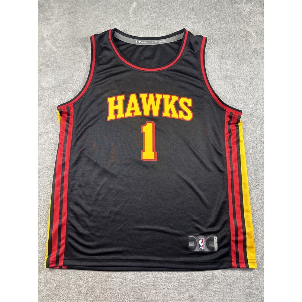 Fanatics NBA Authentics Atlanta Hawks Wayne #1 Jersey Size‎ Large